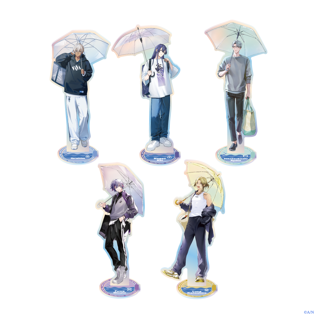 【Rainy Day Laundry】オーロラアクリルスタンド