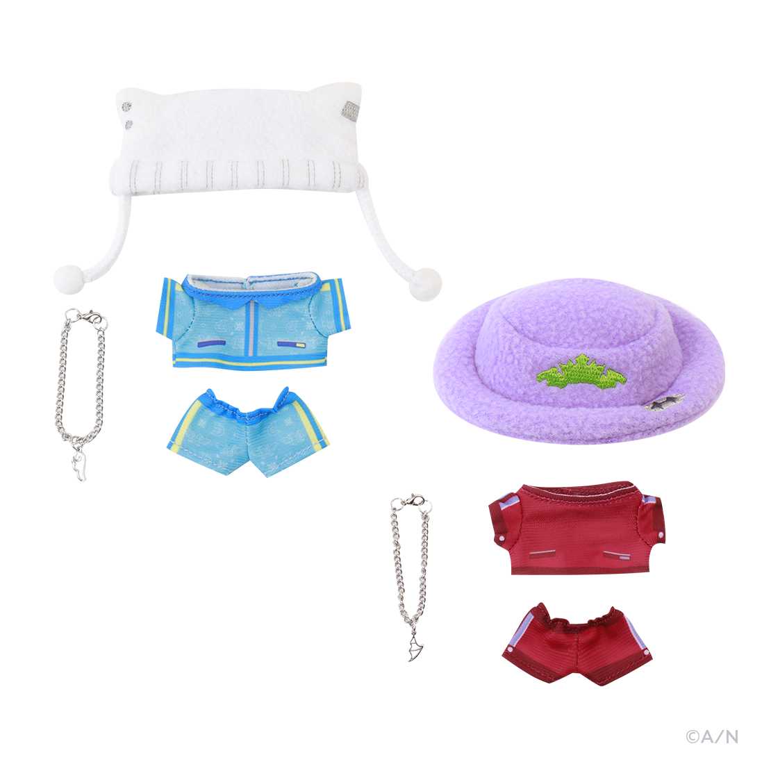 【Choose your favorite】ぬいぐるみ服 カラフルジャージ