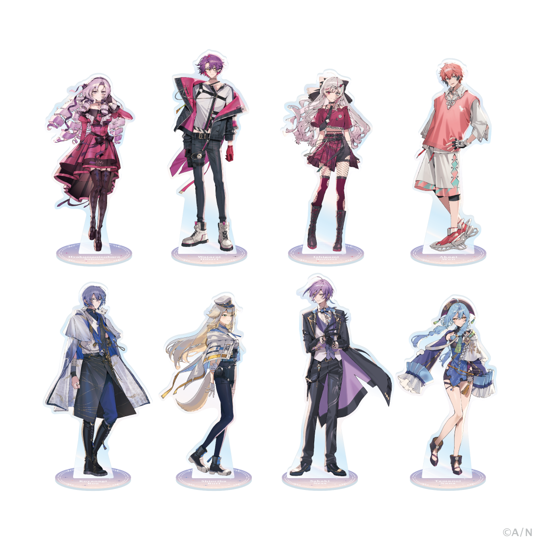 【CROSSING TONES】オーロラアクリルスタンド(AR機能付き)