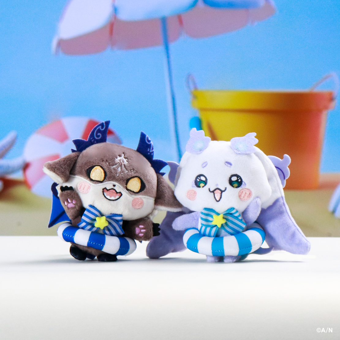 【でびるんSummer】ぬいぐるみマスコット うきわ
