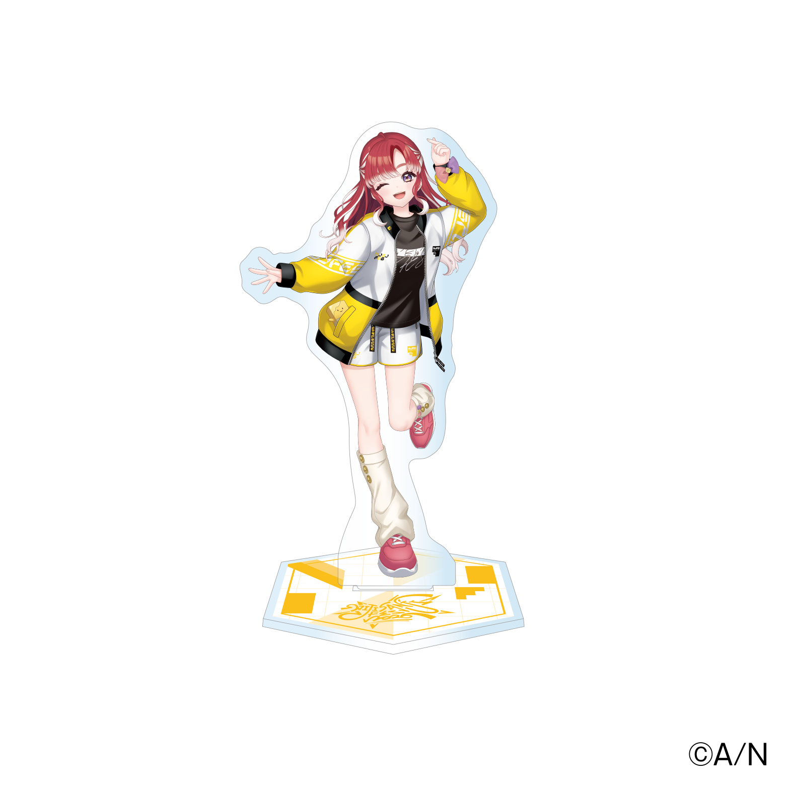 【にじフェス2026】クラスジャージアクリルスタンド イエロー