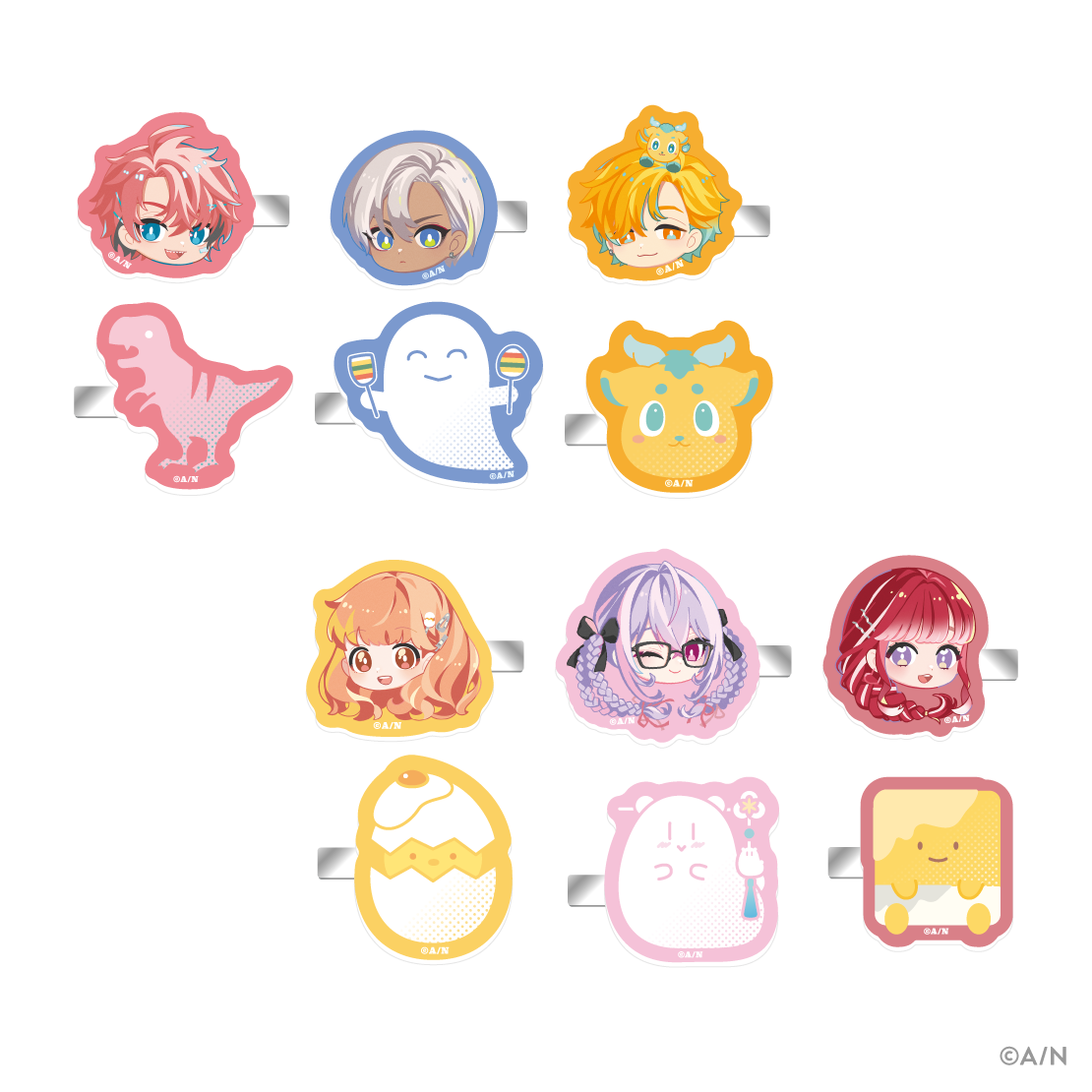 【GRAY×ACCENT】ヘアクリップ