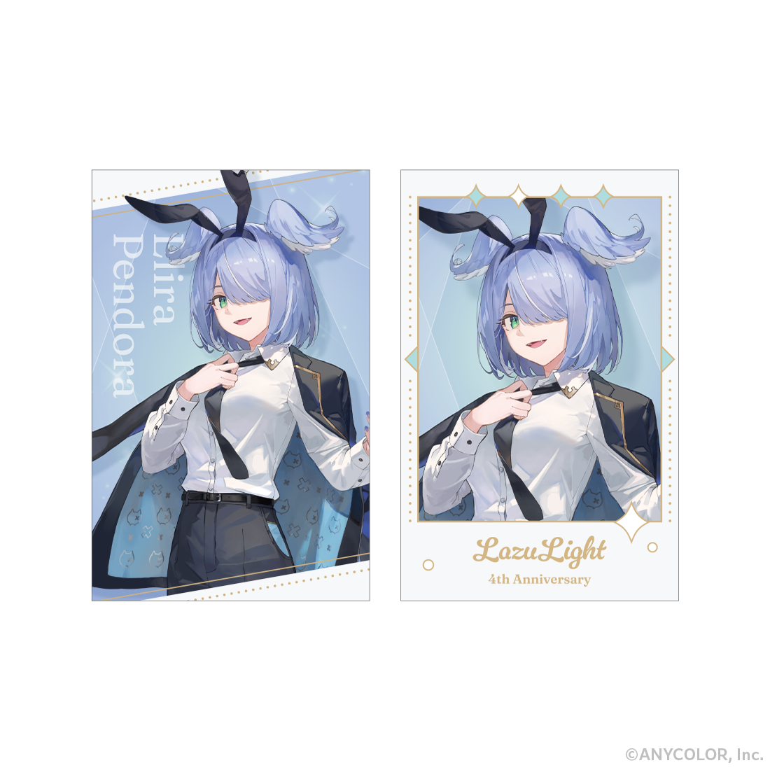【LazuLight 4th Anniversary】フォト風カード2枚セット