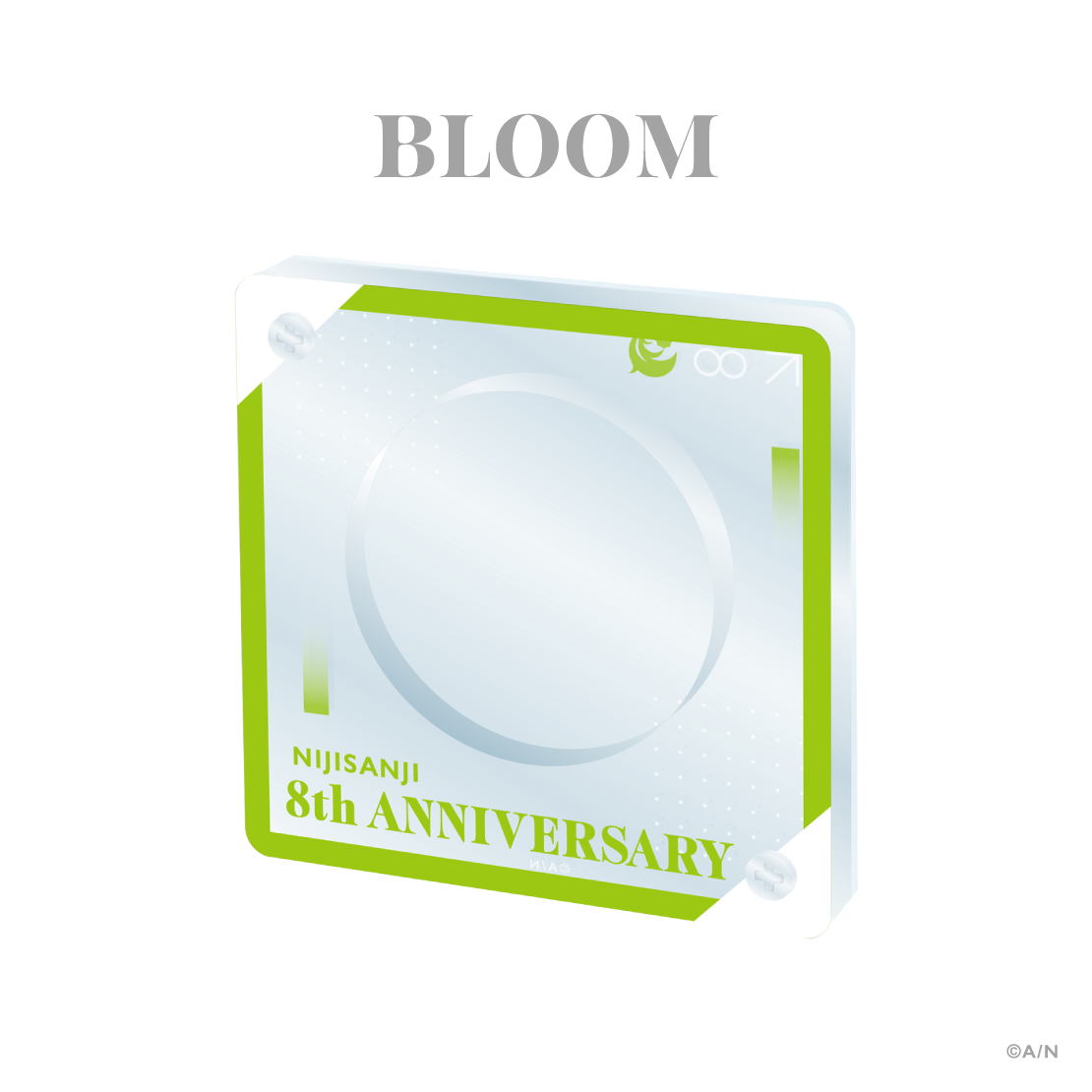 【にじさんじ 8th Anniversary】アクリル缶バッジフレーム