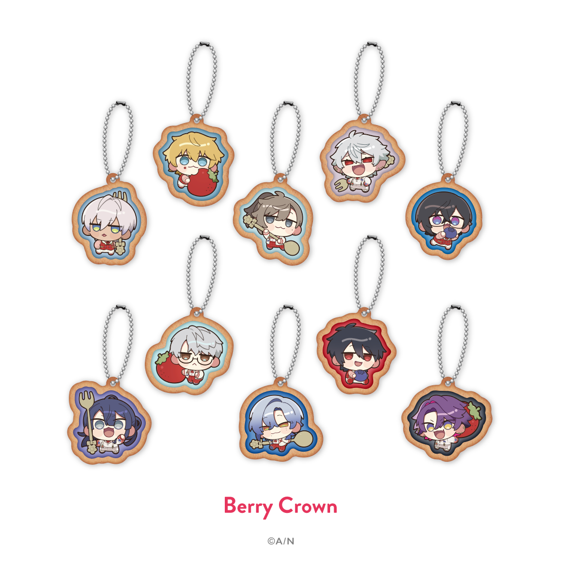 【にじさんじ 8th】キーホルダー Berry Crown