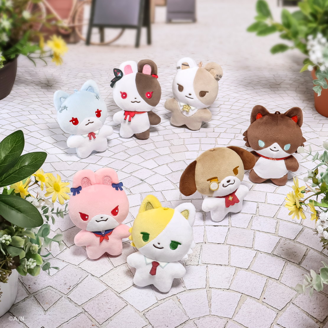 【にじたうん 5ちょうめ】ぬいぐるみマスコット