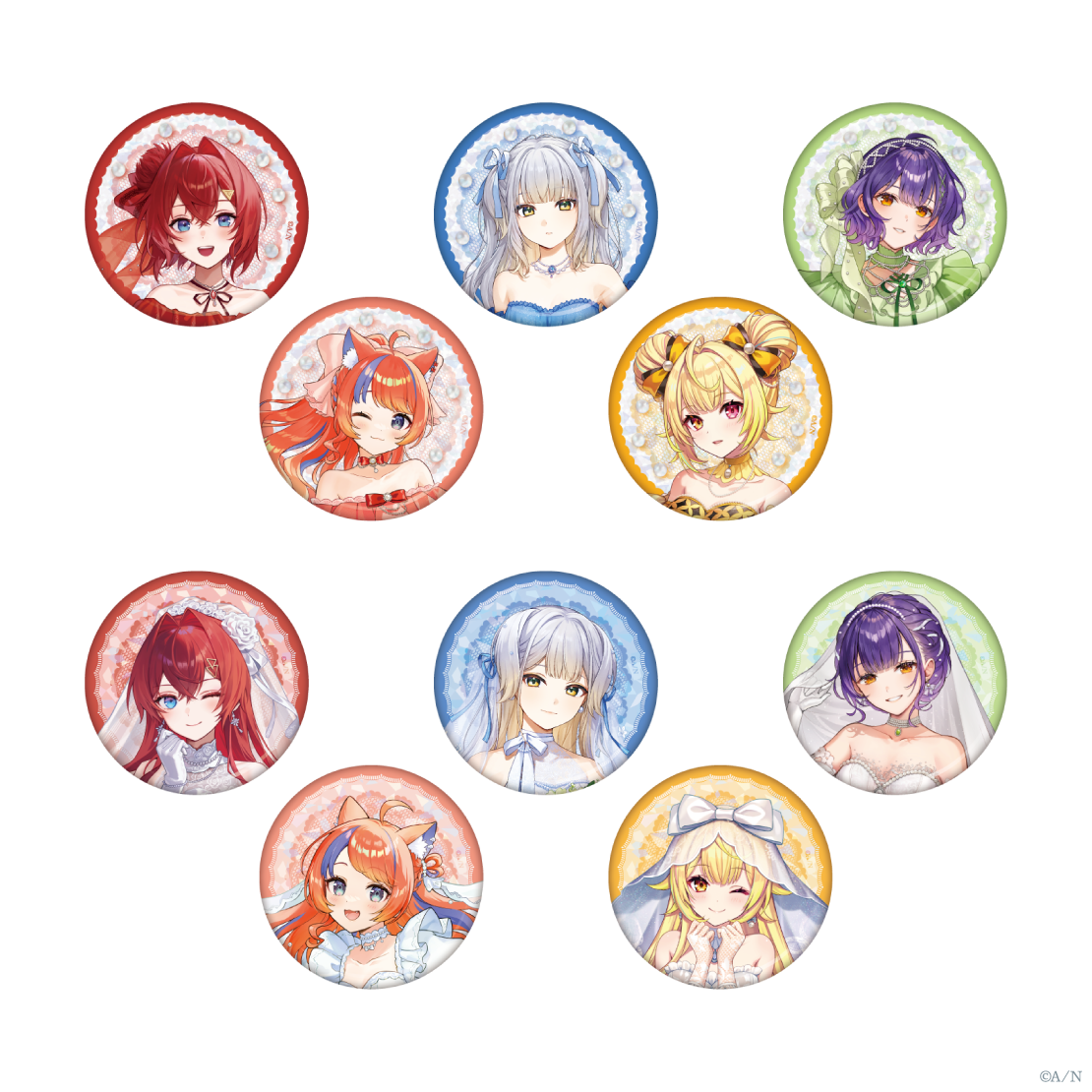 【Luminous Marriage】ランダム缶バッジ Bグループ