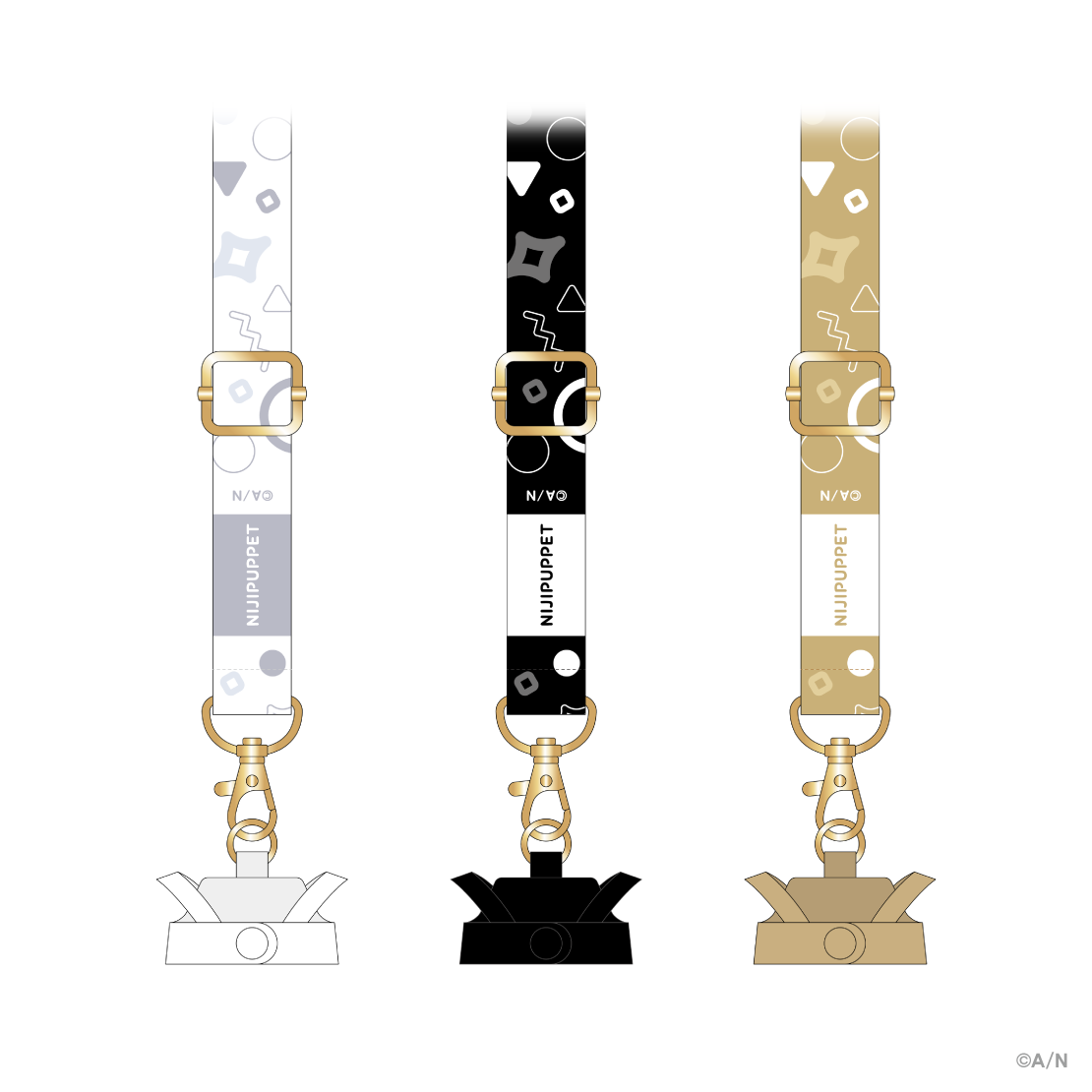 【にじぱぺっと 4th】ショルダーベルト付きハーネス