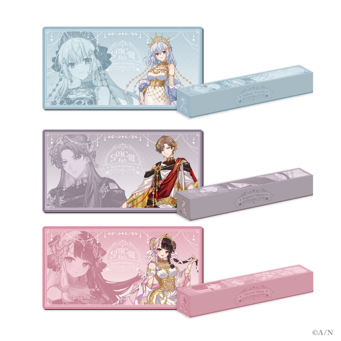 SMC組 6th Anniversary】ケース付きラバーマット｜にじさんじ 