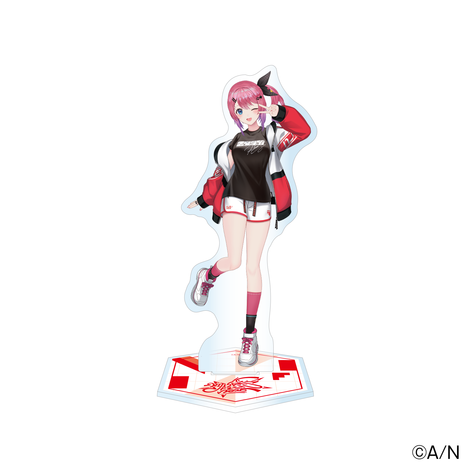 【にじフェス2026】クラスジャージアクリルスタンド レッド