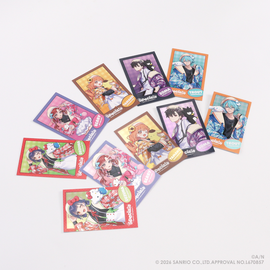 【Speciale&times;サンリオキャラクターズ】ランダムフォト風カード