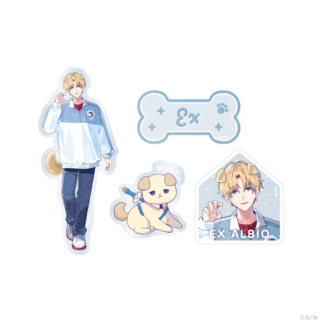 【わんにゃんdays vol.2】クリアステッカーセット