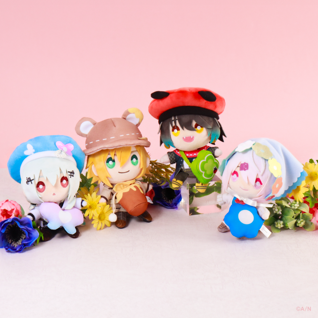 【Blooming!】にじぬい帽子＆鞄 【にじいろクローゼット】