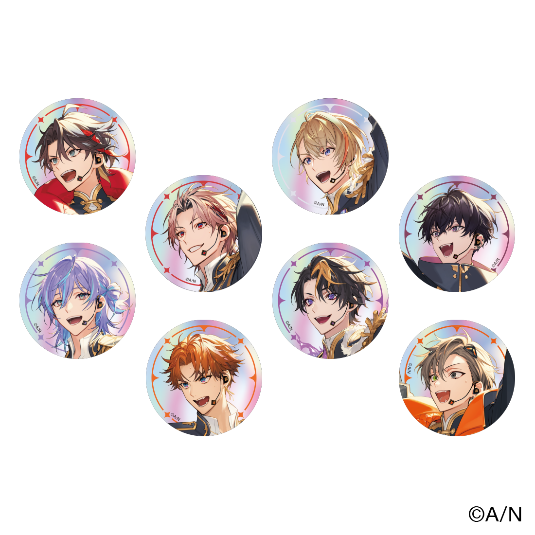 【8th Anniversary LIVE 「CONCERTO」】ランダム缶バッジ Day2【にじフェス2026】