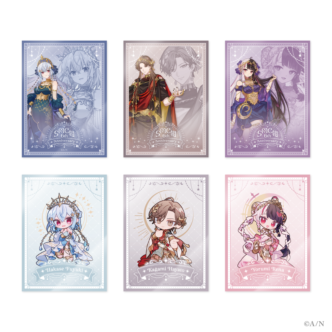 【SMC組 6th Anniversary】カードスリーブ