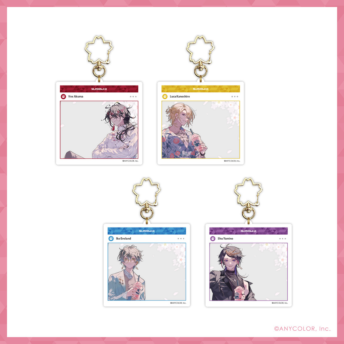 EN Sakura Bloom Goods 2022】アクリルキーホルダー｜にじさんじオフィシャルストア