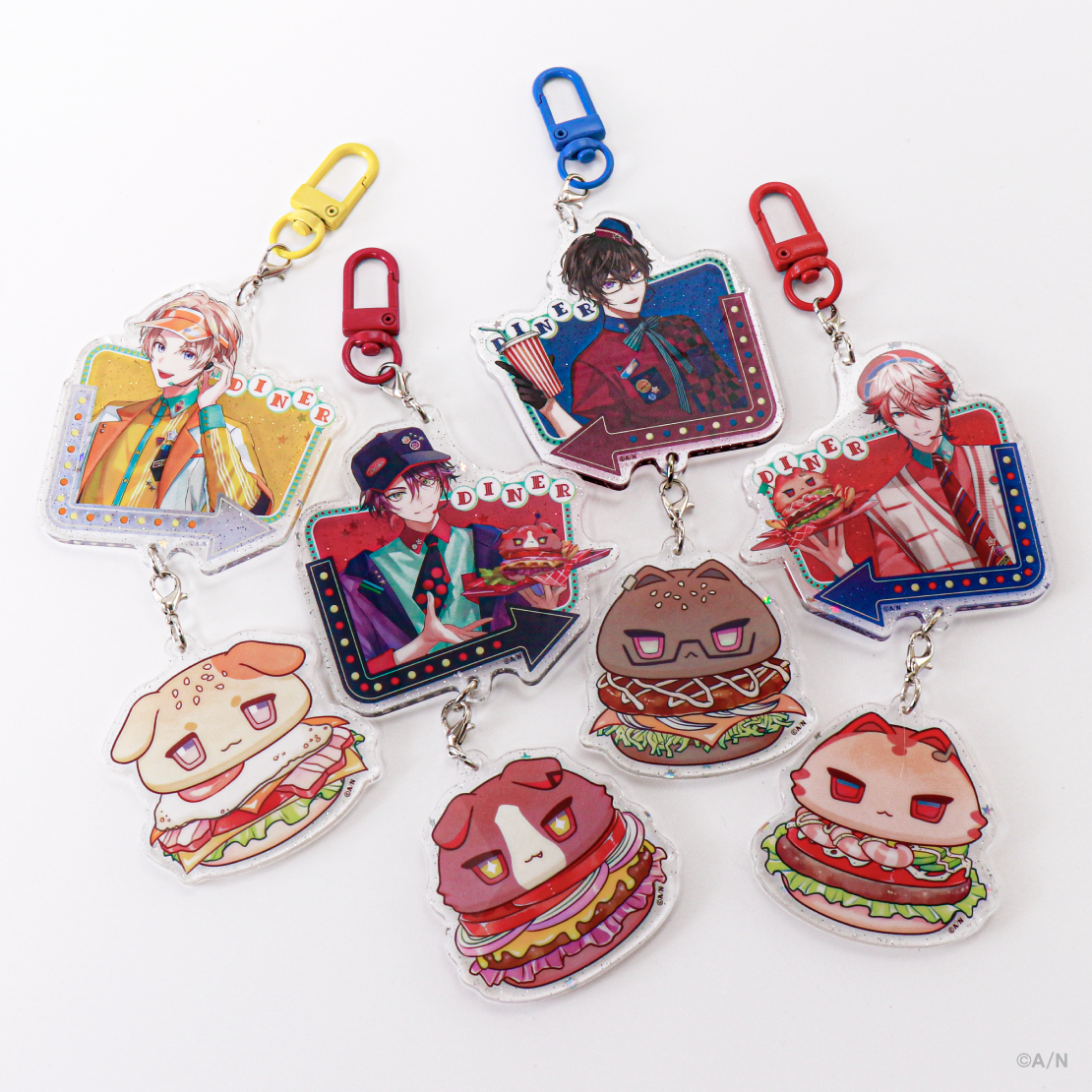 【VOLTA Days × Diner】つながるアクリルキーホルダー