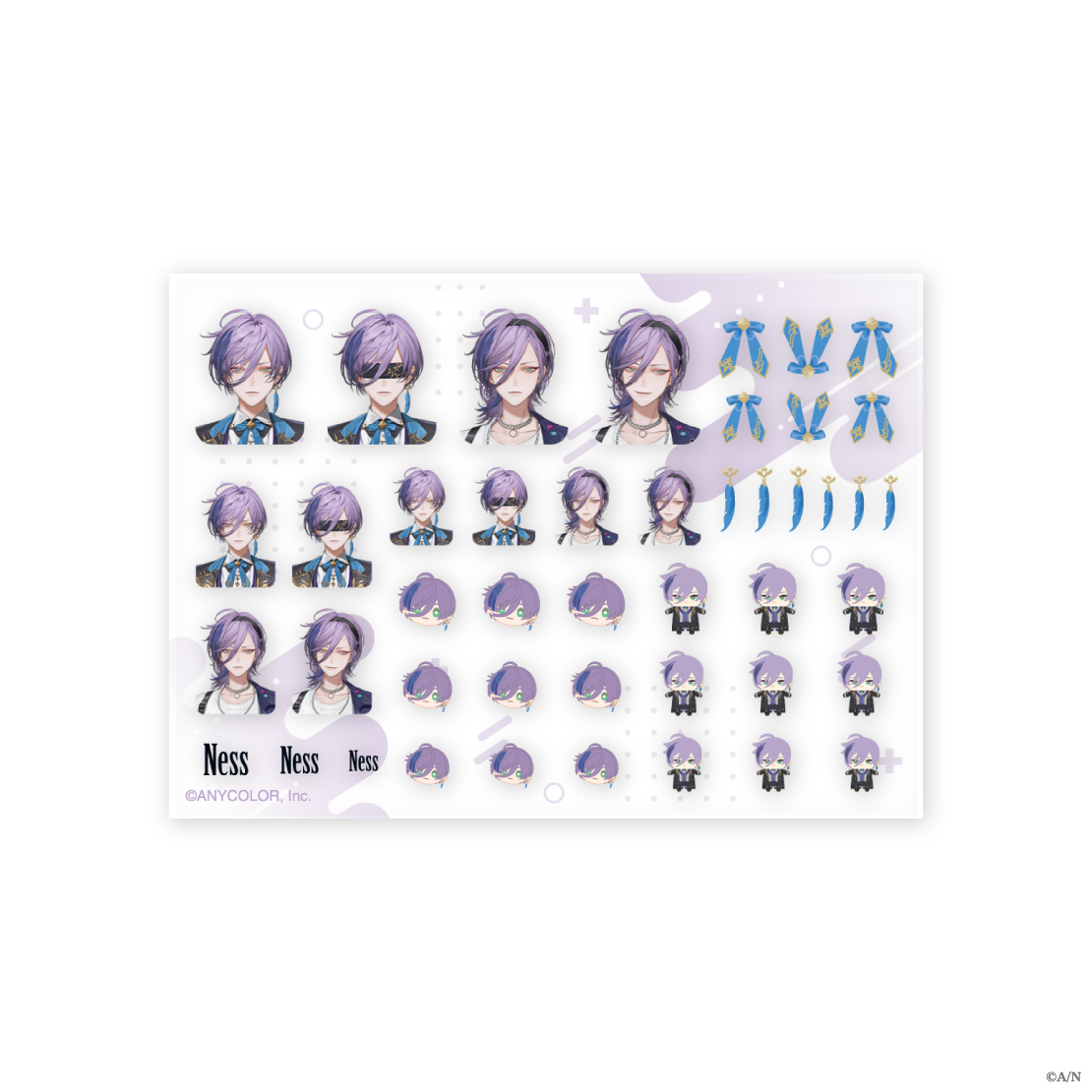 【にじネイル Shiny】シートシール