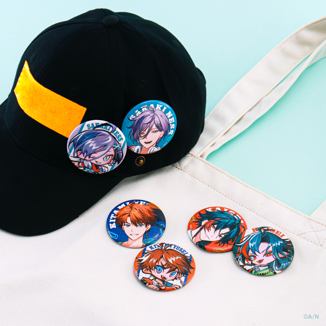 【3SKM College】ランダム缶バッジ