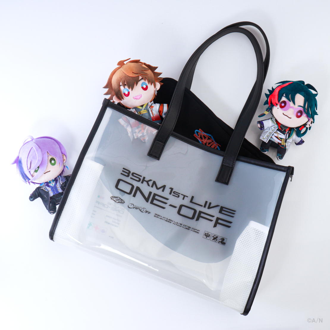 【3SKM 1st LIVE &ldquo;One-Off&rdquo;】クリアトートバッグ