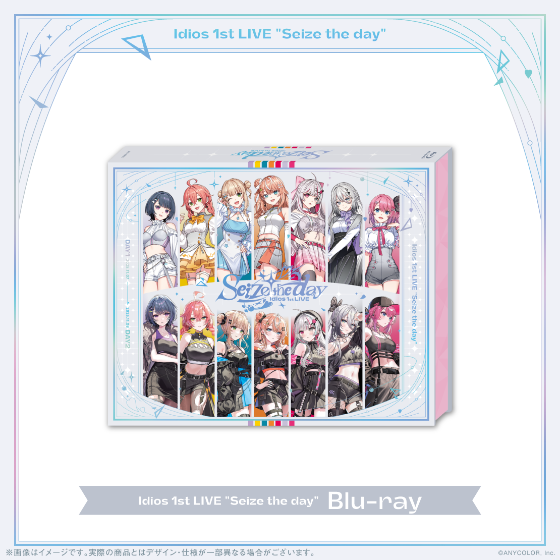 Idios 1st LIVE "Seize the day" [Blu-ray]