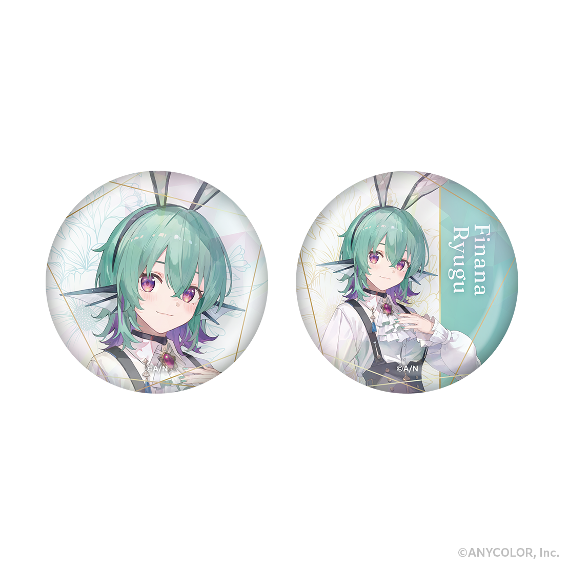 【LazuLight 4th Anniversary】ホログラム缶バッジ