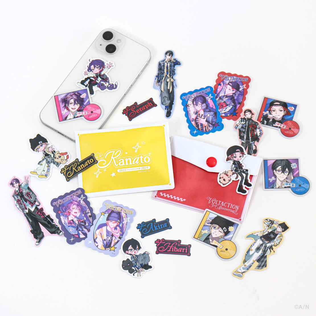 【VOLTACTION 3rd Anniversary】ステッカー＆ミニケースセット