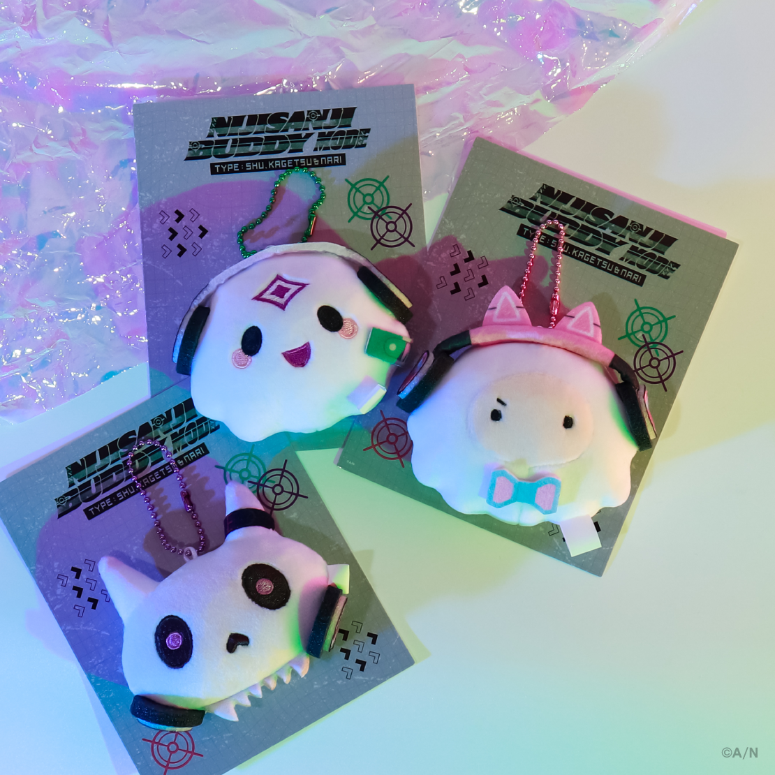 【NIJISANJI Buddy Mode Type：Shu, Kagetsu & Nari】フェイスマスコット