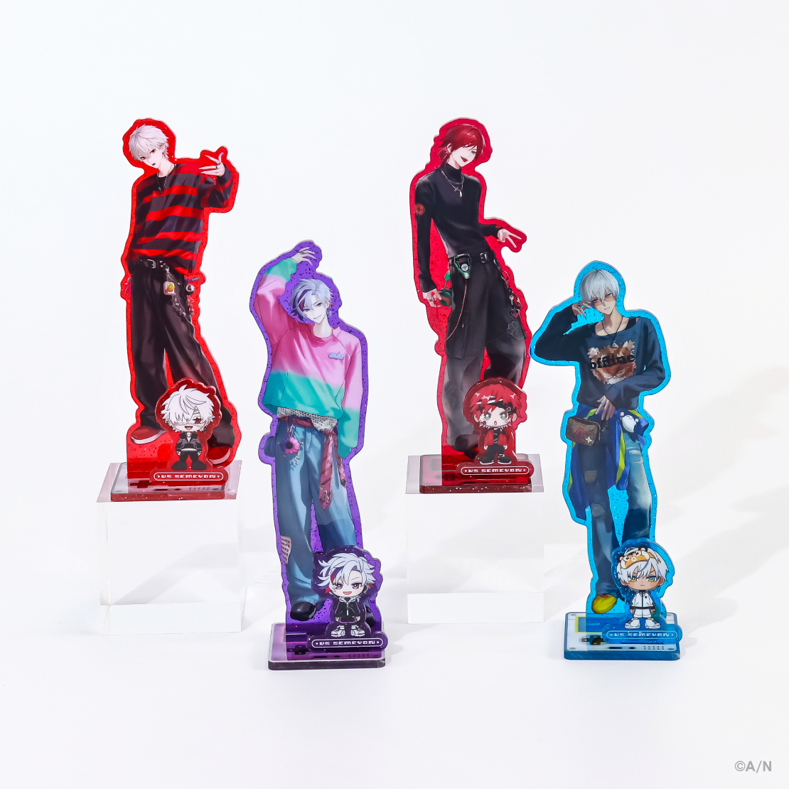 【VSせめよん】グリッターアクリルスタンド