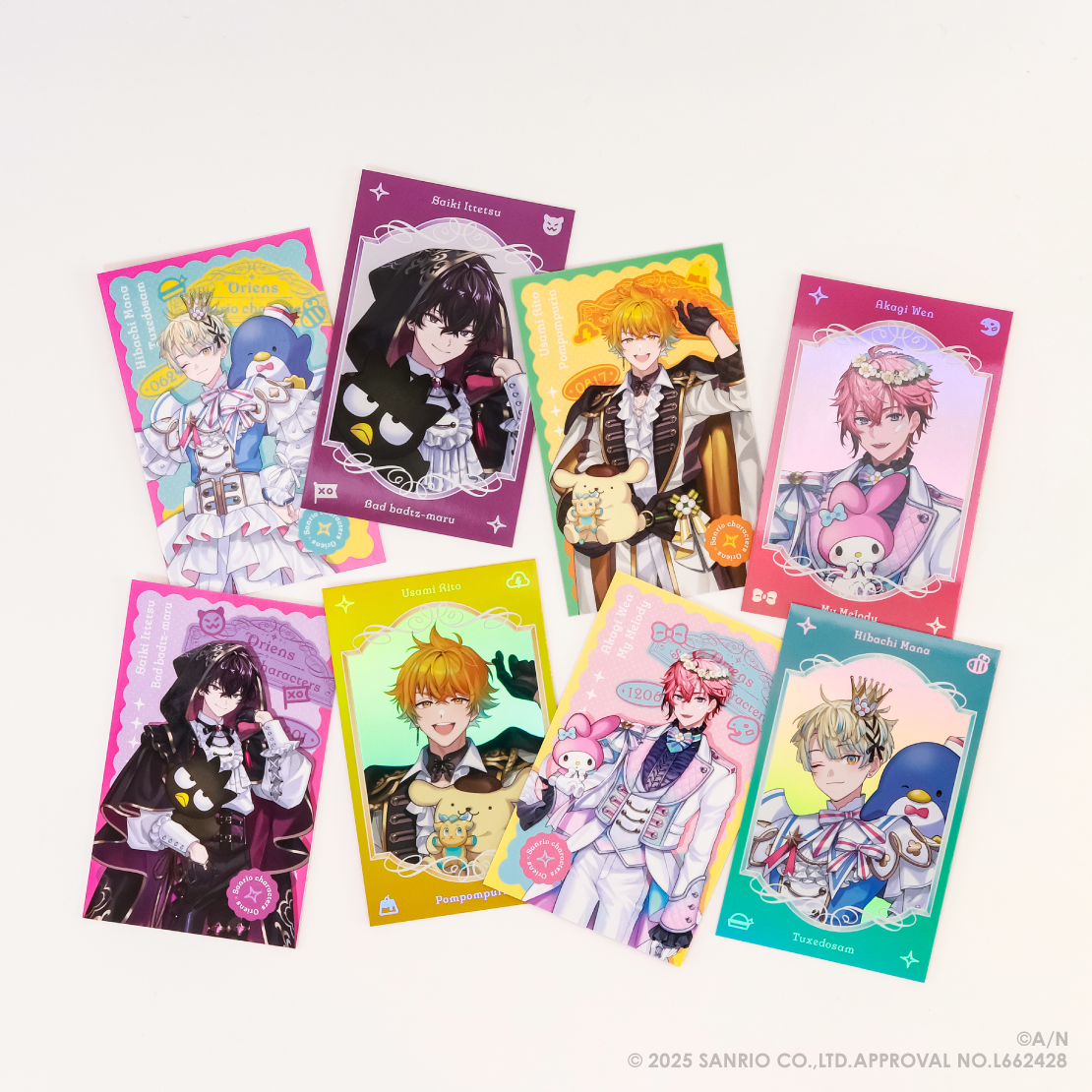 【Oriens×サンリオキャラクターズ】ランダムフォト風カード