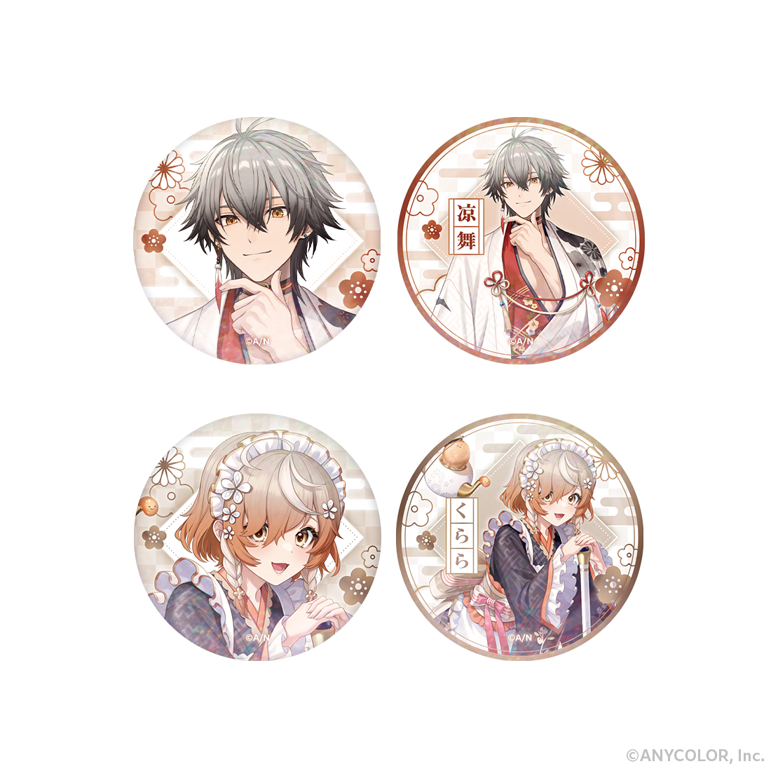 【Denauth 1st Anniversary】ホログラム缶バッジ