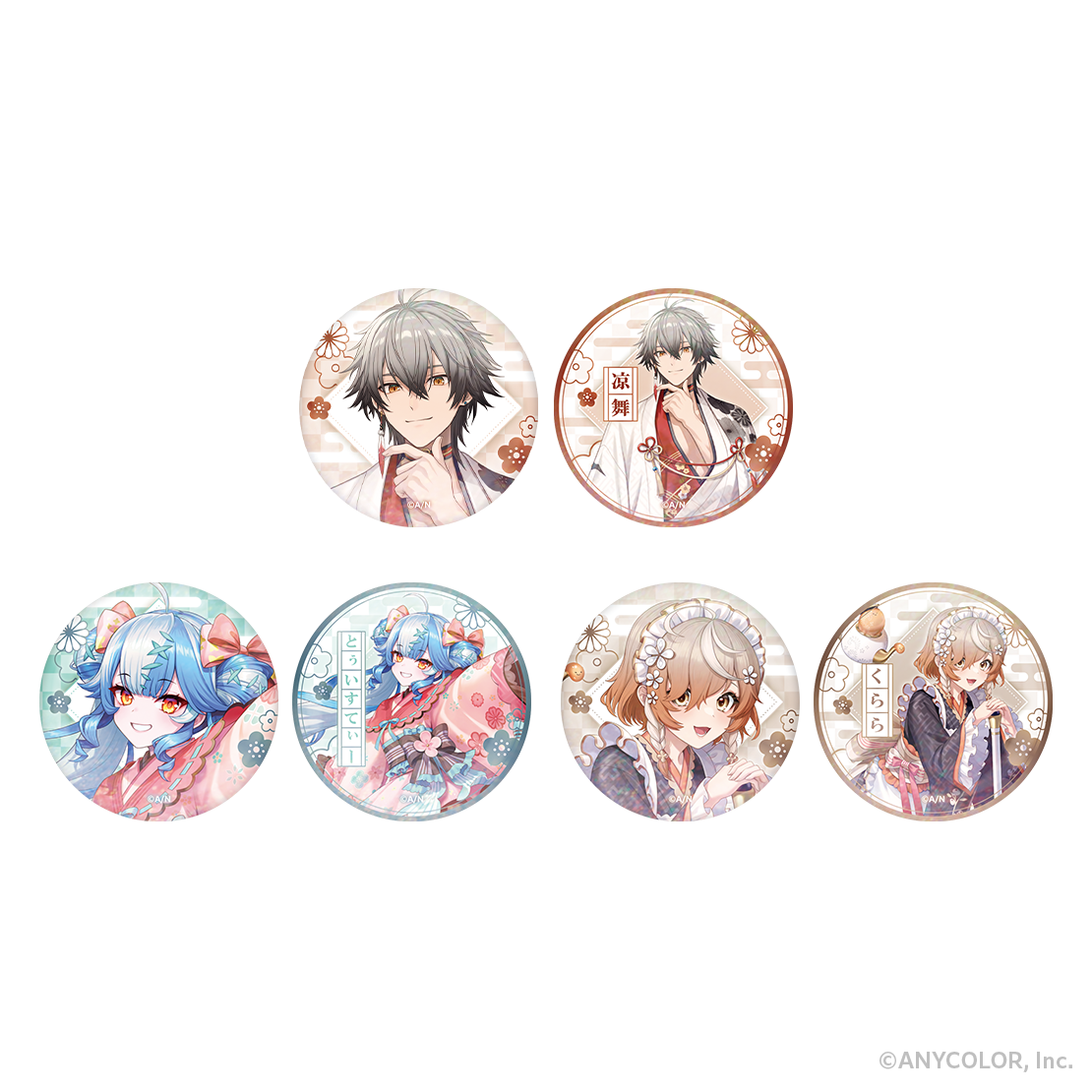 【Denauth 1st Anniversary】ホログラム缶バッジ