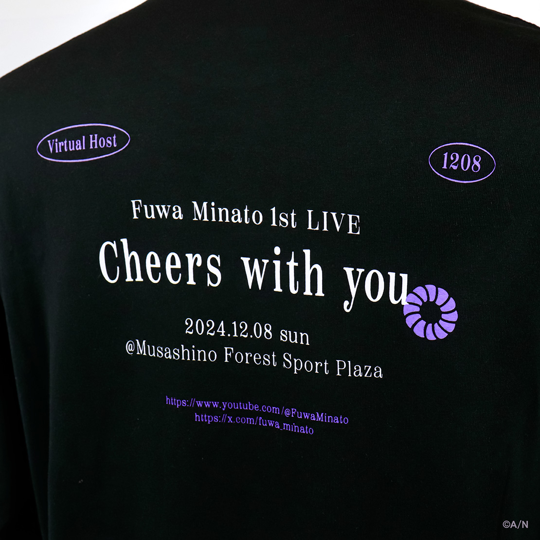 【不破湊 1st LIVE】ロングTシャツ