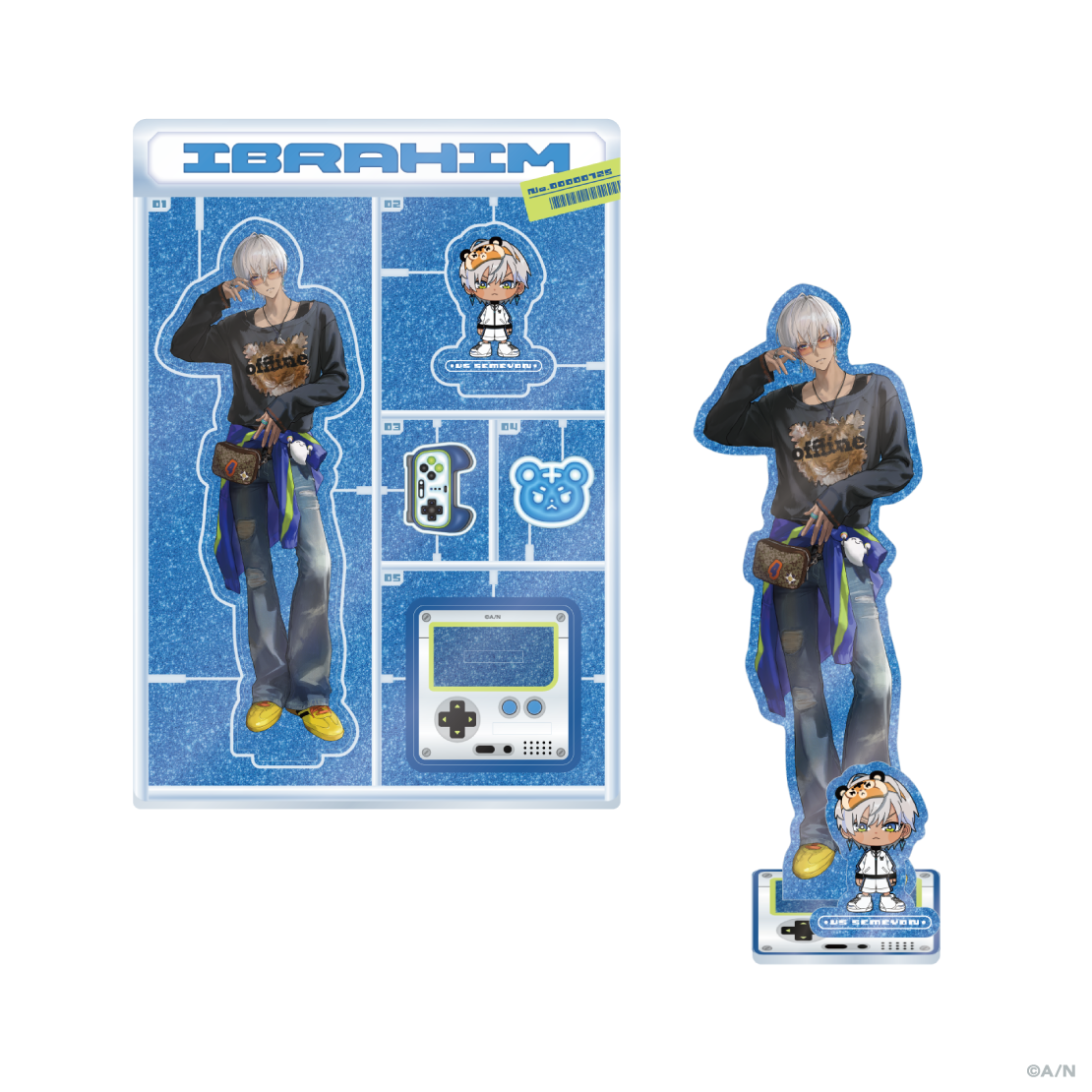 【VSせめよん】グリッターアクリルスタンド