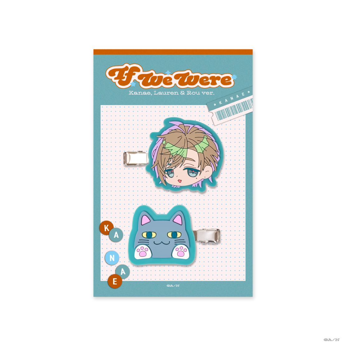 【If We Were ~Kanae, Lauren & Rou ver.~】ヘアクリップセット