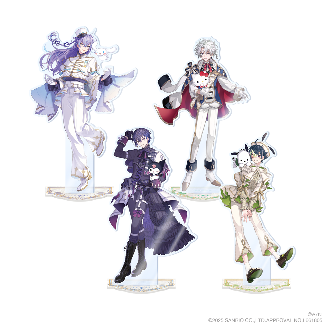【Dytica×サンリオキャラクターズ】アクリルスタンド