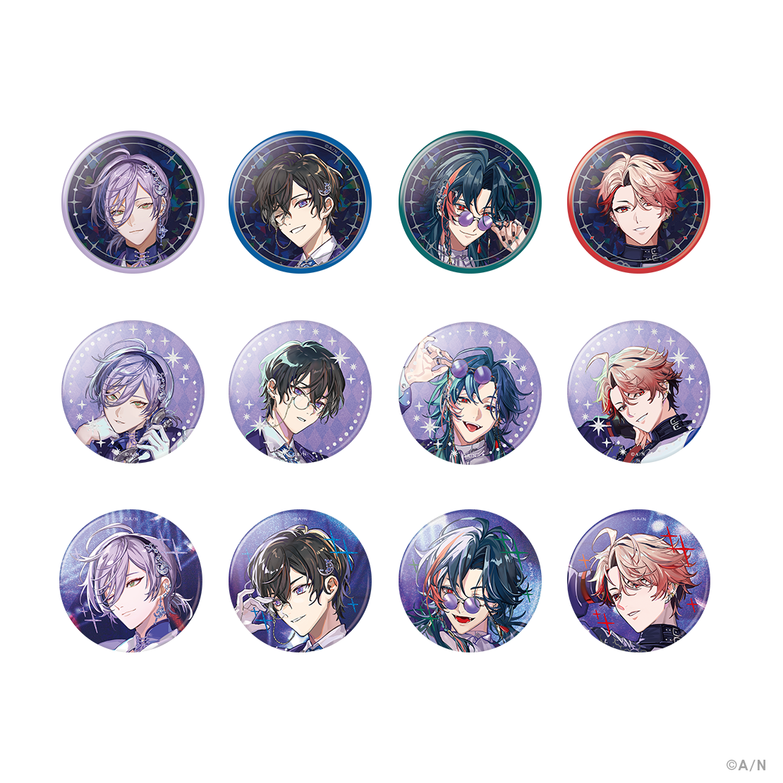 【IMPACT】ランダムキラキラ缶バッジ 月組