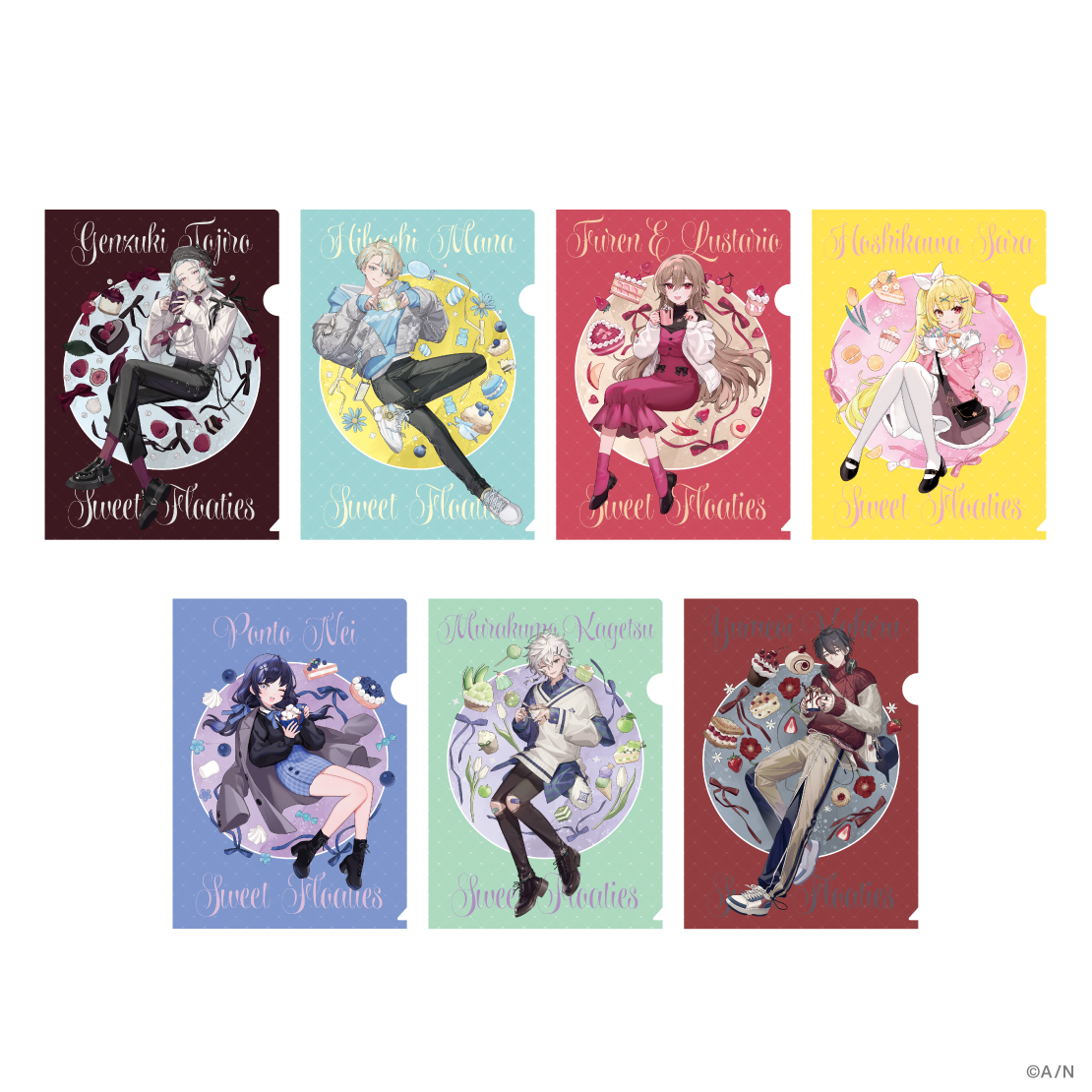 【Sweet Floaties】クリアファイル