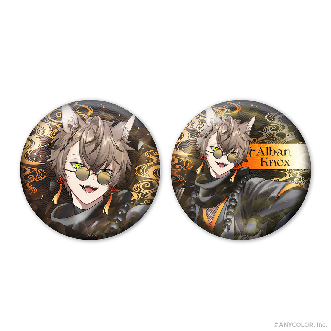 【Noctyx 4th Anniversary】ホログラム缶バッジ