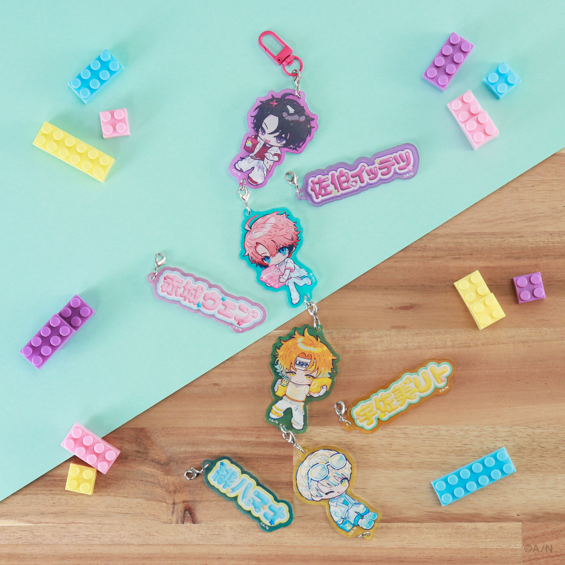 【Oriens 3rd】つながるアクリルキーホルダー