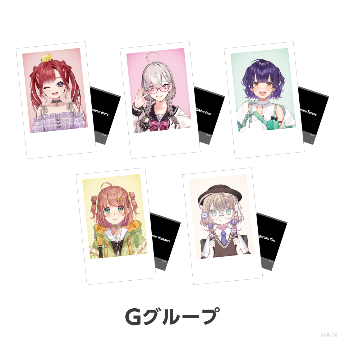 【Another Style Goods vol.1】ランダムチェキ風カード Gグループ