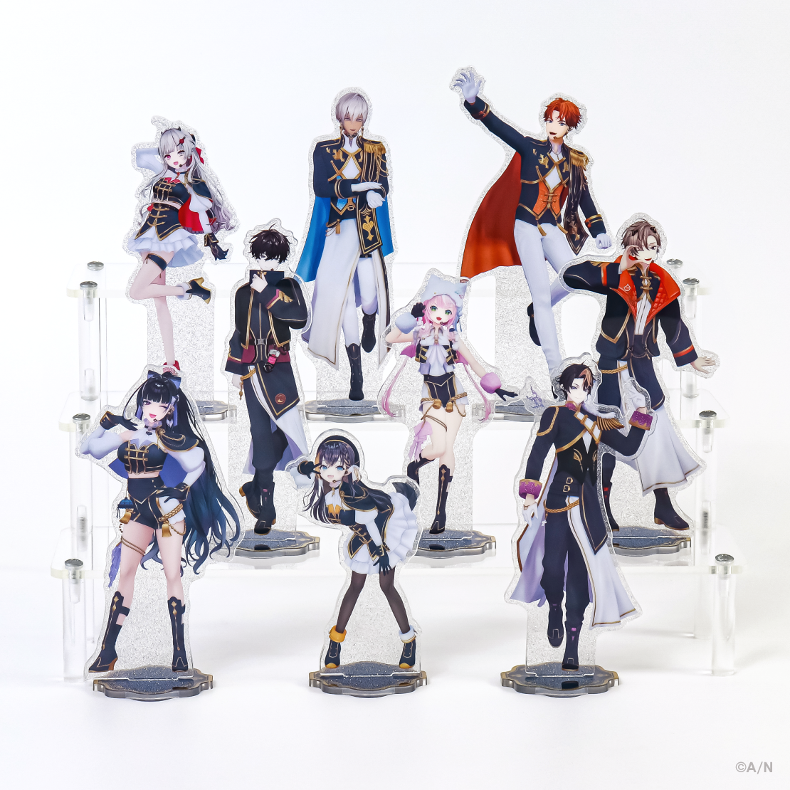 【共通衣装3Dグッズ vol.6】ラメアクリルスタンド