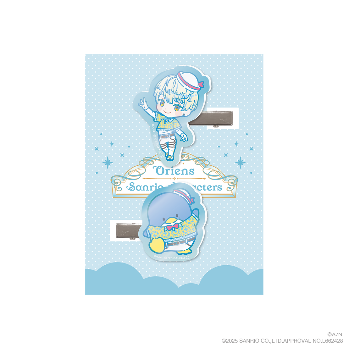 【Oriens×サンリオキャラクターズ】ヘアクリップ