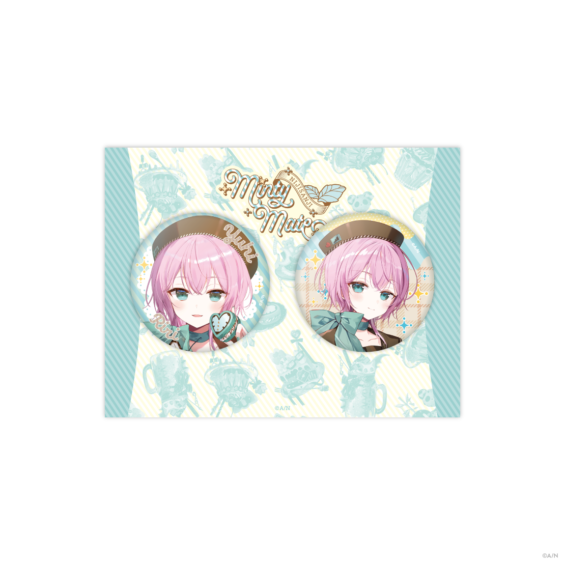 【Minty Mate】缶バッジセット
