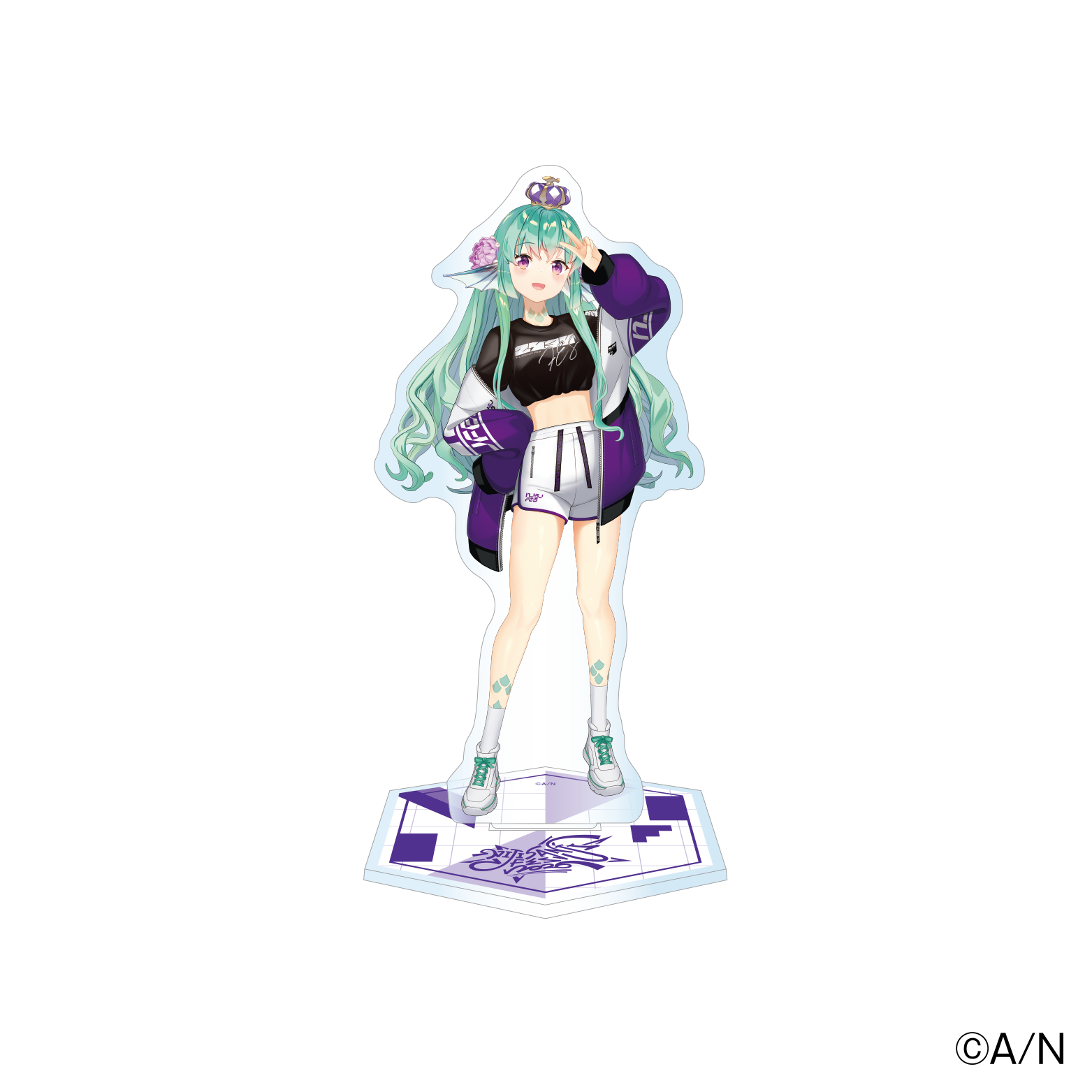 【にじフェス2026】クラスジャージアクリルスタンド バイオレット