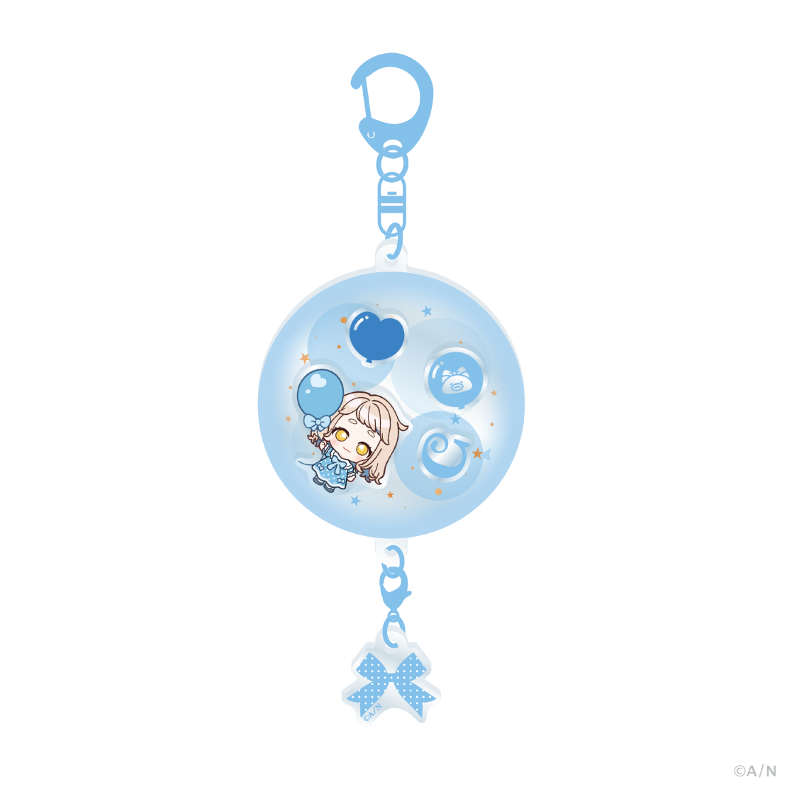 【ふわふわバルーン】シャカシャカアクリルキーホルダー