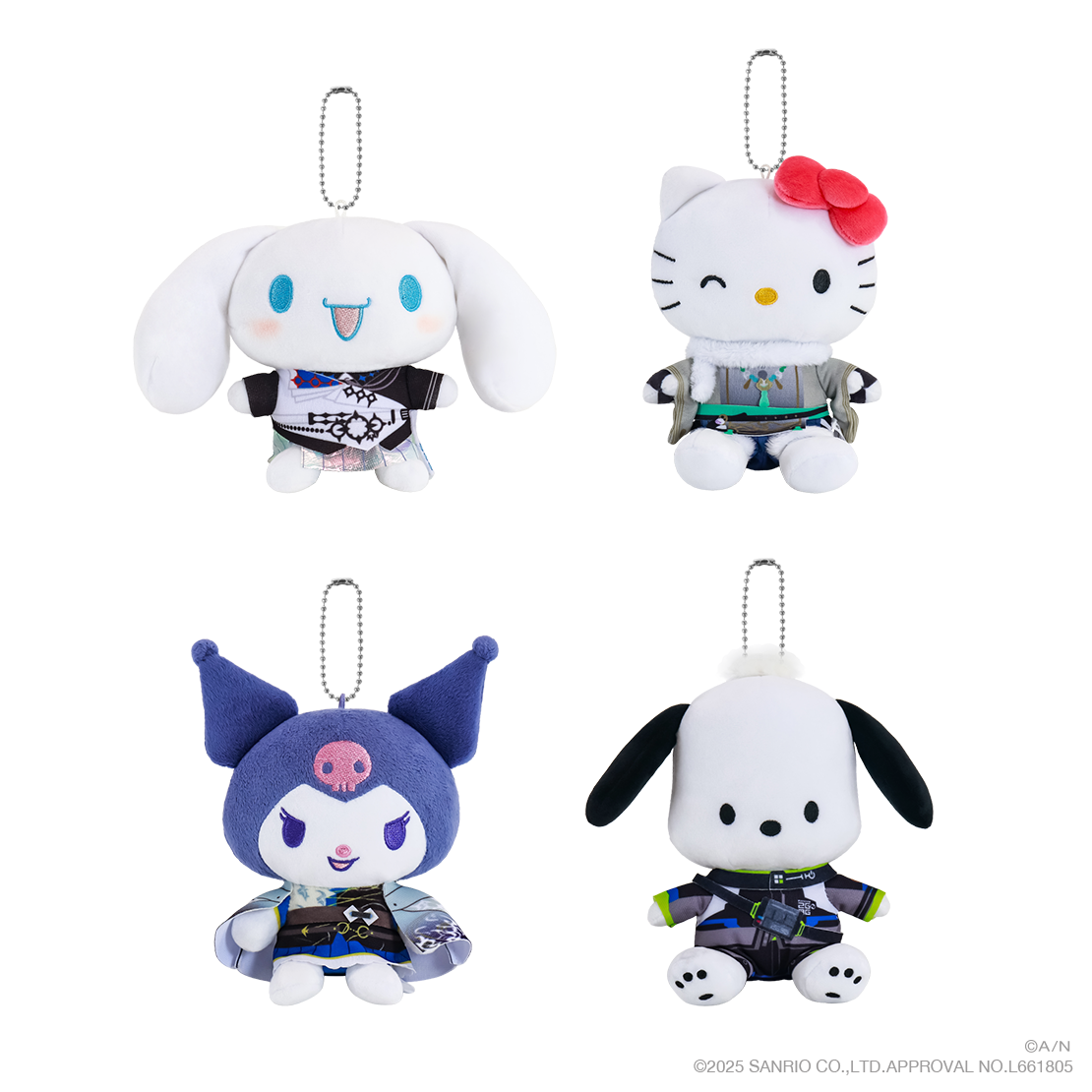 【Dytica×サンリオキャラクターズ】ぬいぐるみマスコット