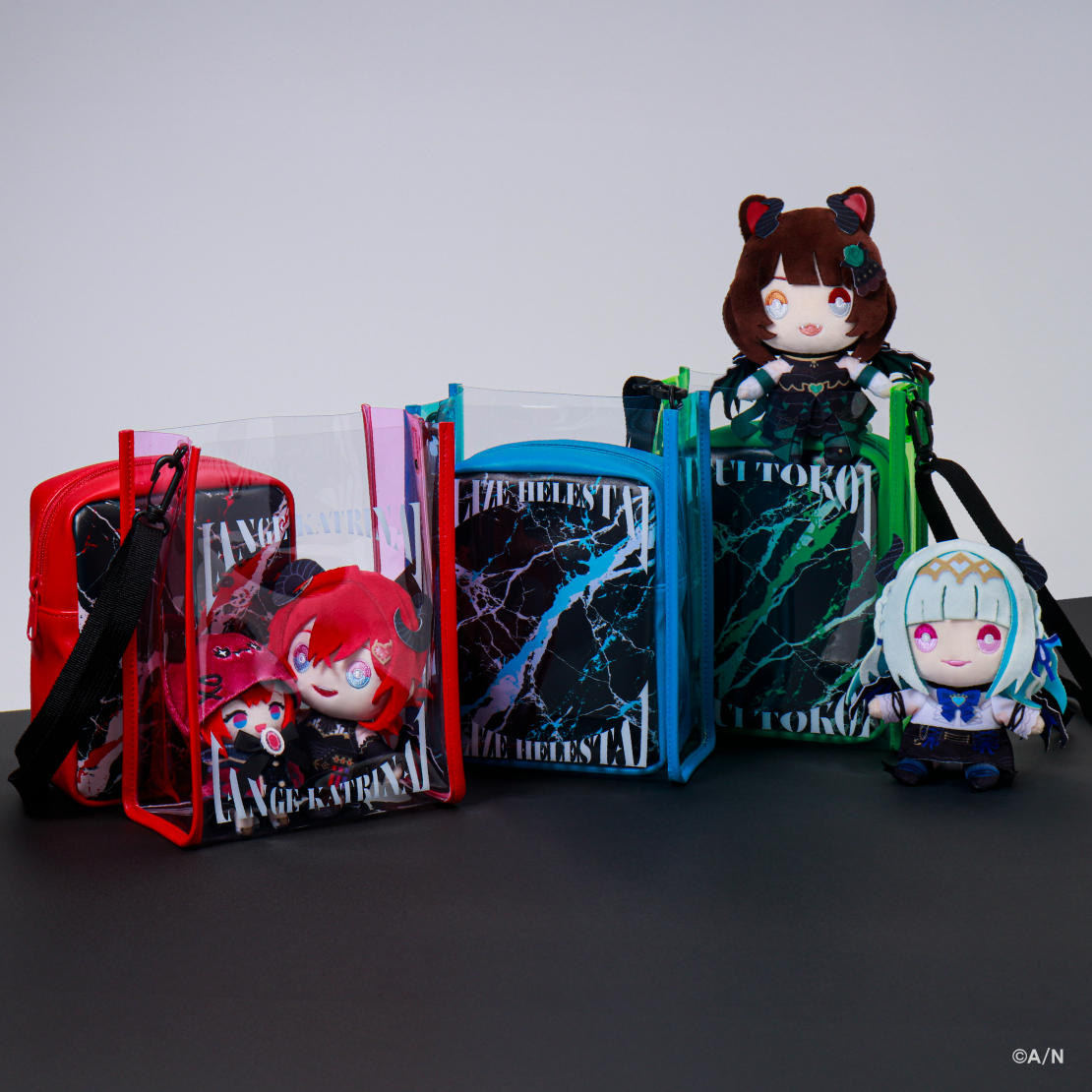 【さんばか 7th】ポーチ付きクリアショルダーバッグ