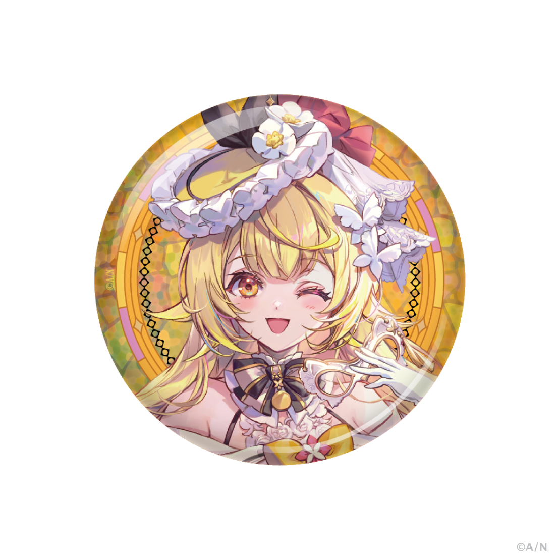 【Bewitching MASQUERADE】ホログラム缶バッジ