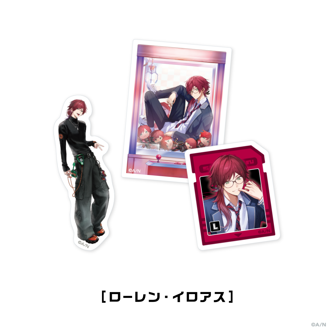 【VSせめよん】ステッカーセット